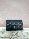Chanel Quilted Card Holder 2019-2020 Karl Lagerfeld Collection w/ Dustbag