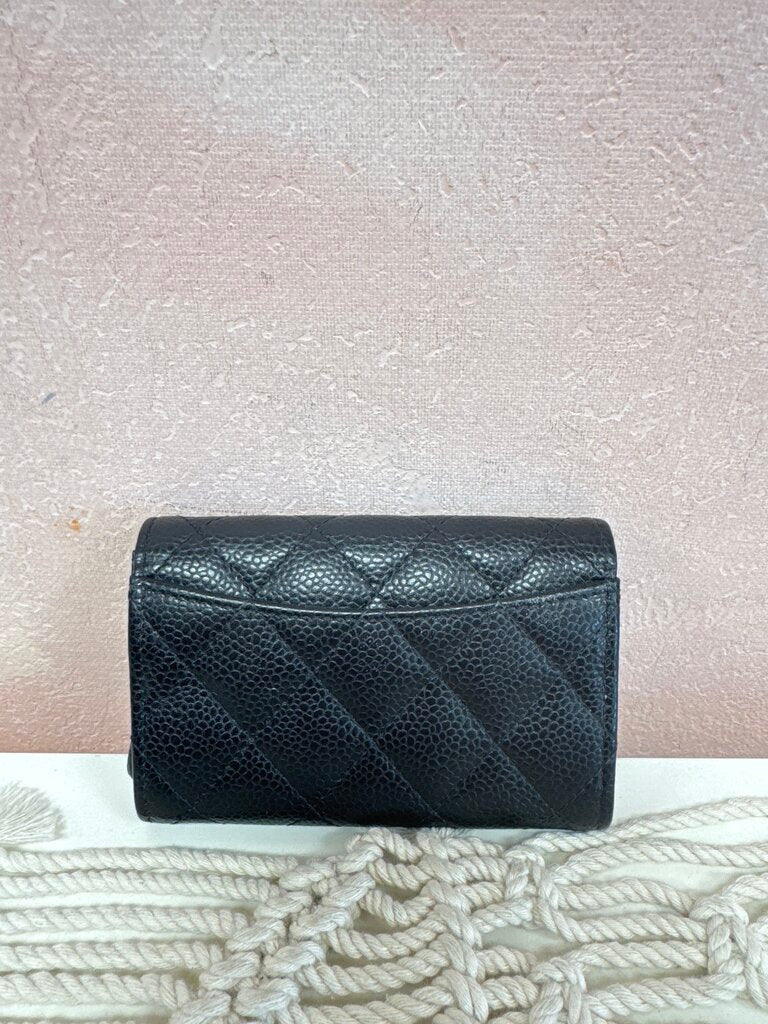 Chanel Quilted Card Holder 2019-2020 Karl Lagerfeld Collection w/ Dustbag