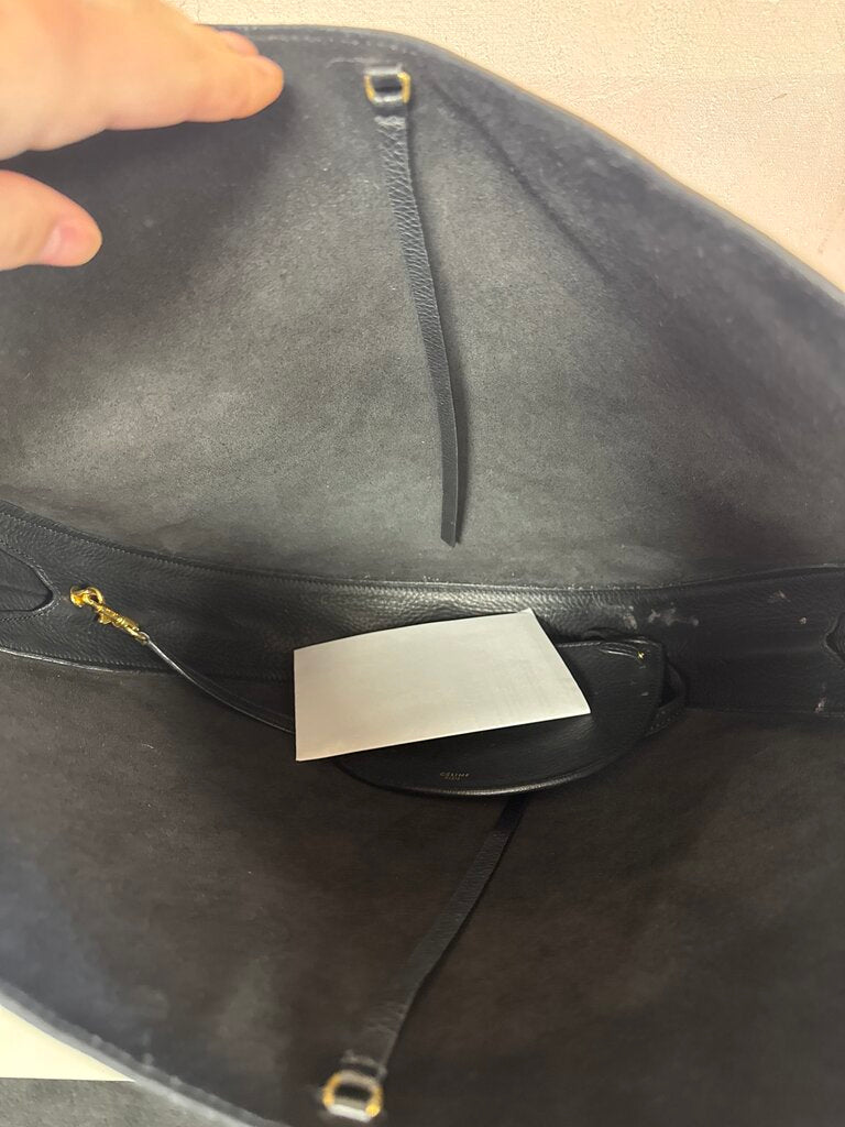 Celine Calfskin Trotteur Medium Hobo w/ Pochette