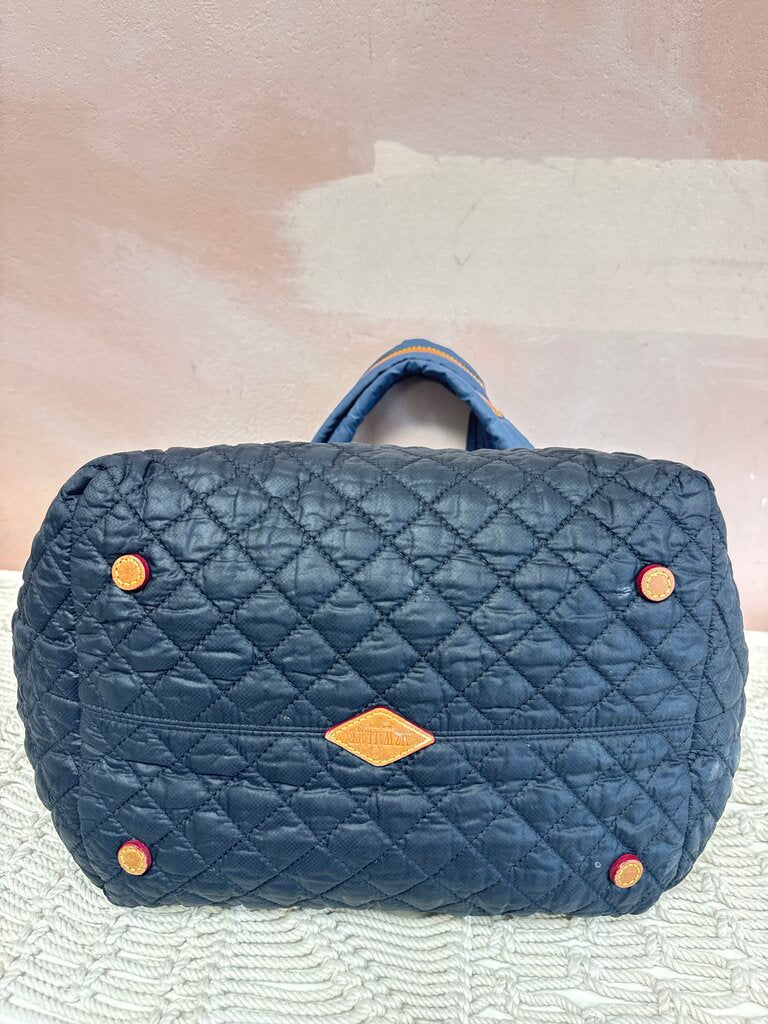MZ Wallace Two Tone Quilted Large Tote