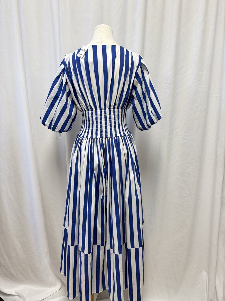 AYR Cotton Blend Striped Maxi Dress
