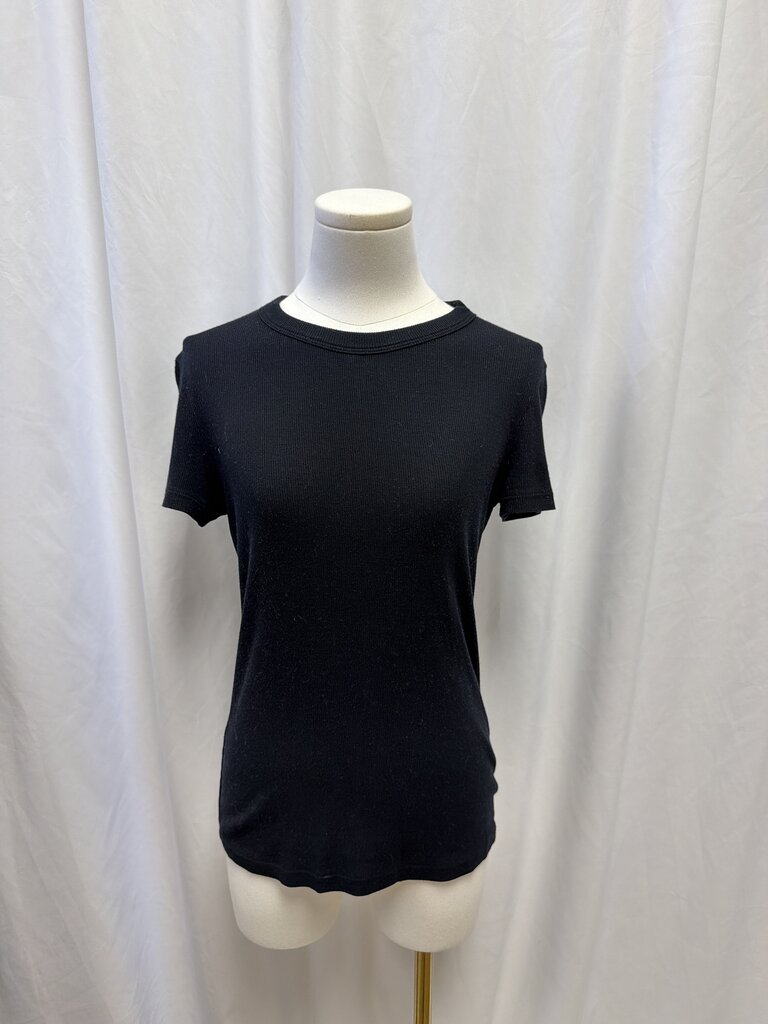 Cotton Citizen Ribbed Short Sleeve Crew Neck