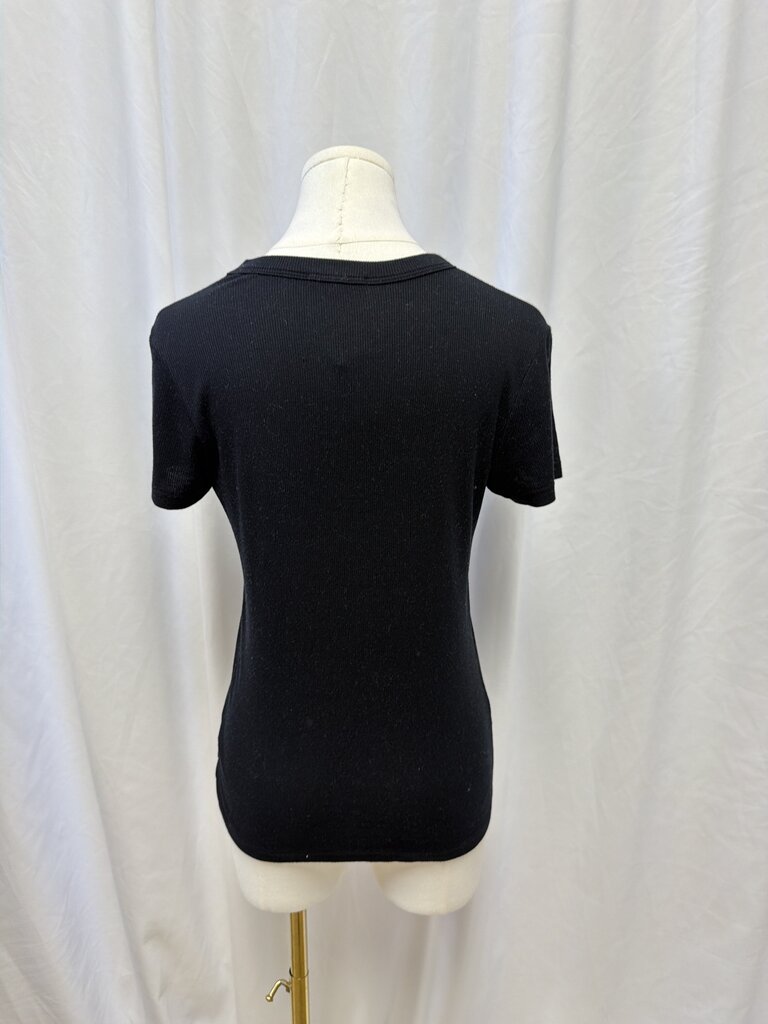 Cotton Citizen Ribbed Short Sleeve Crew Neck