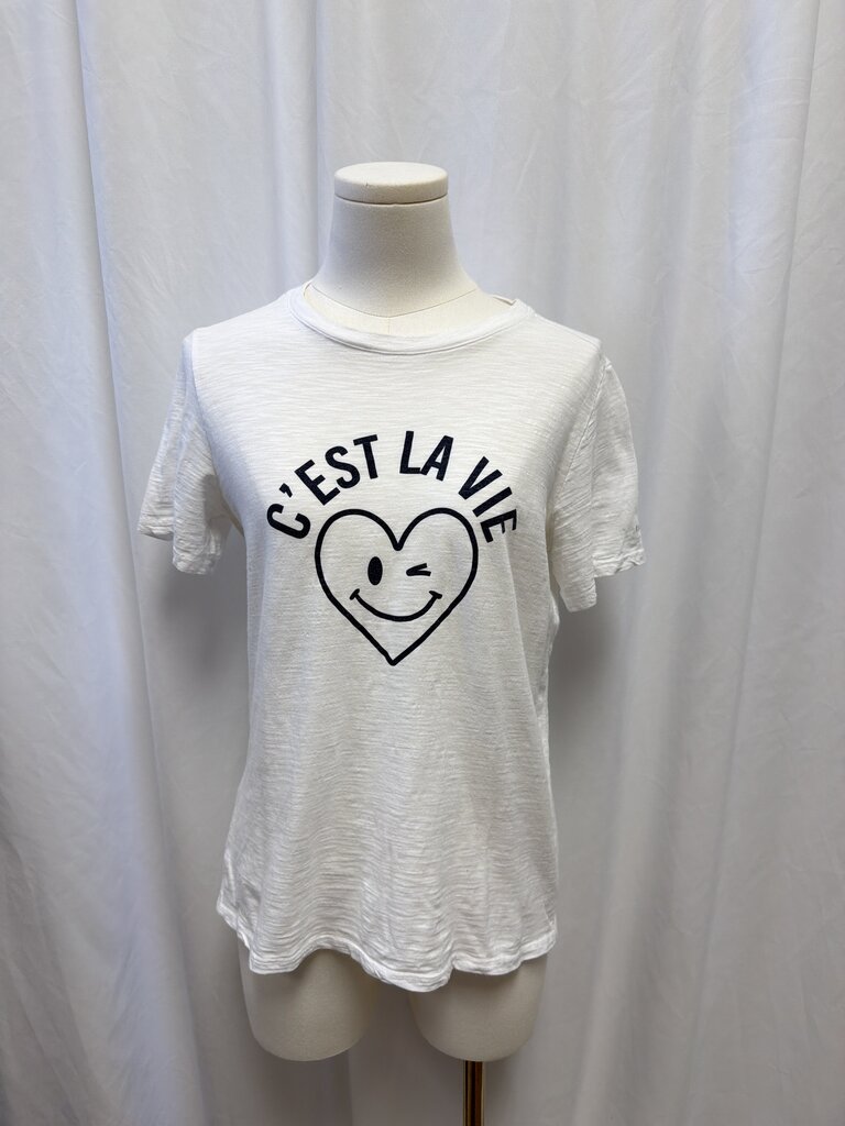 Cinq a Sept C'est La Vie Heart Tee