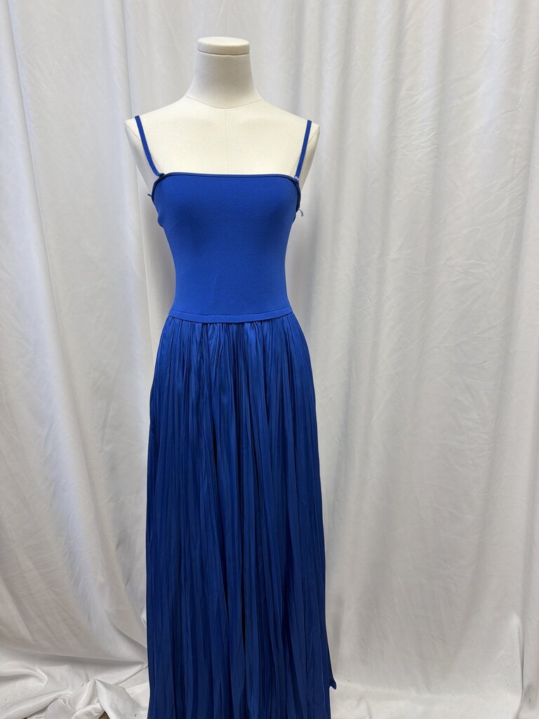 La Ligne Pleated Skirt Maxi Dress