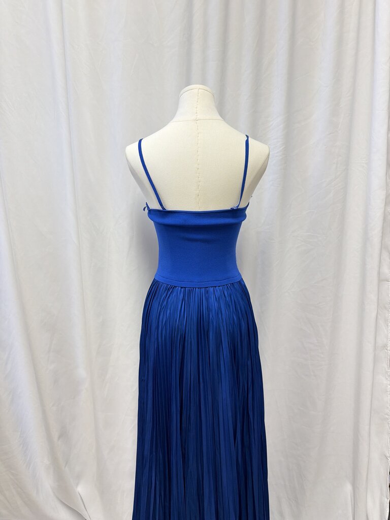 La Ligne Pleated Skirt Maxi Dress