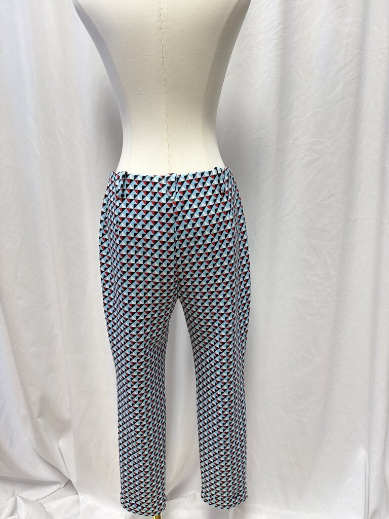 Marc Cain Geometric Print Cuffed Pant