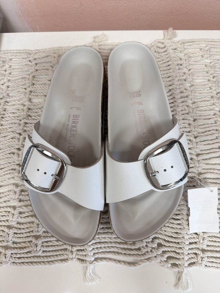 Birekenstock Leather Slides