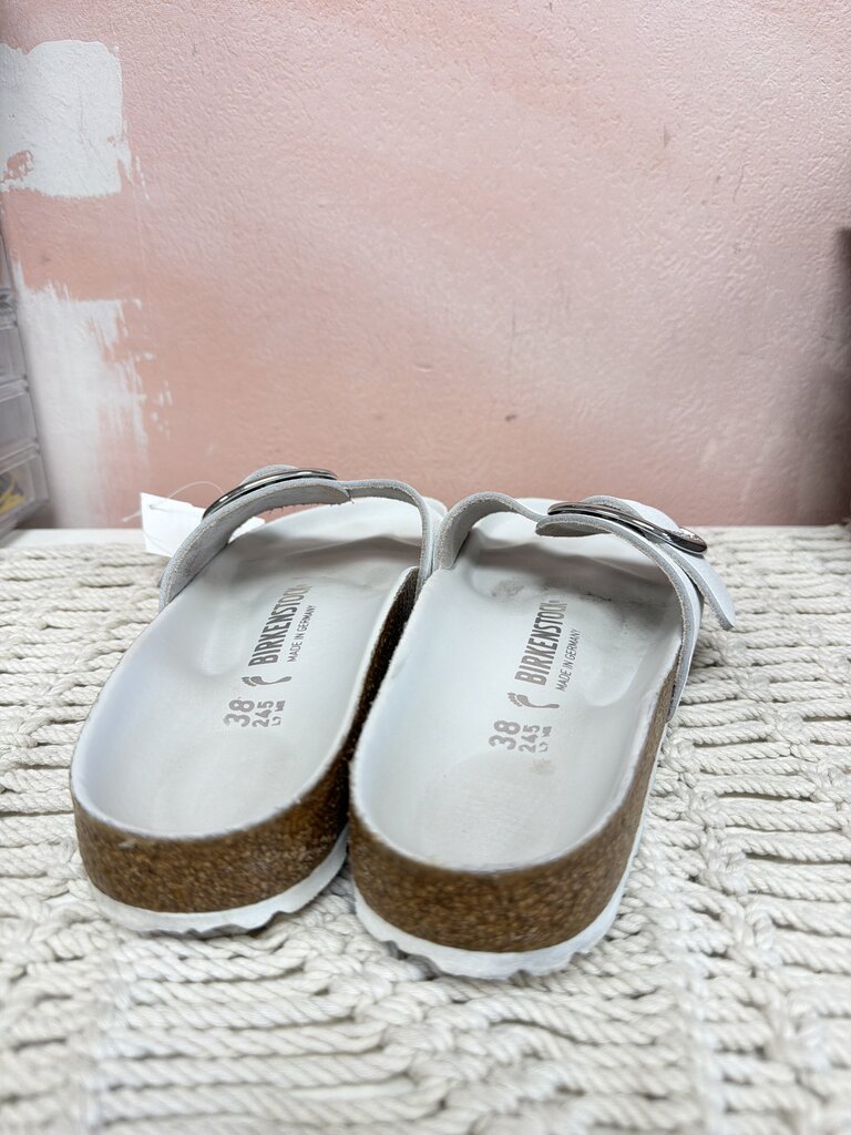 Birekenstock Leather Slides