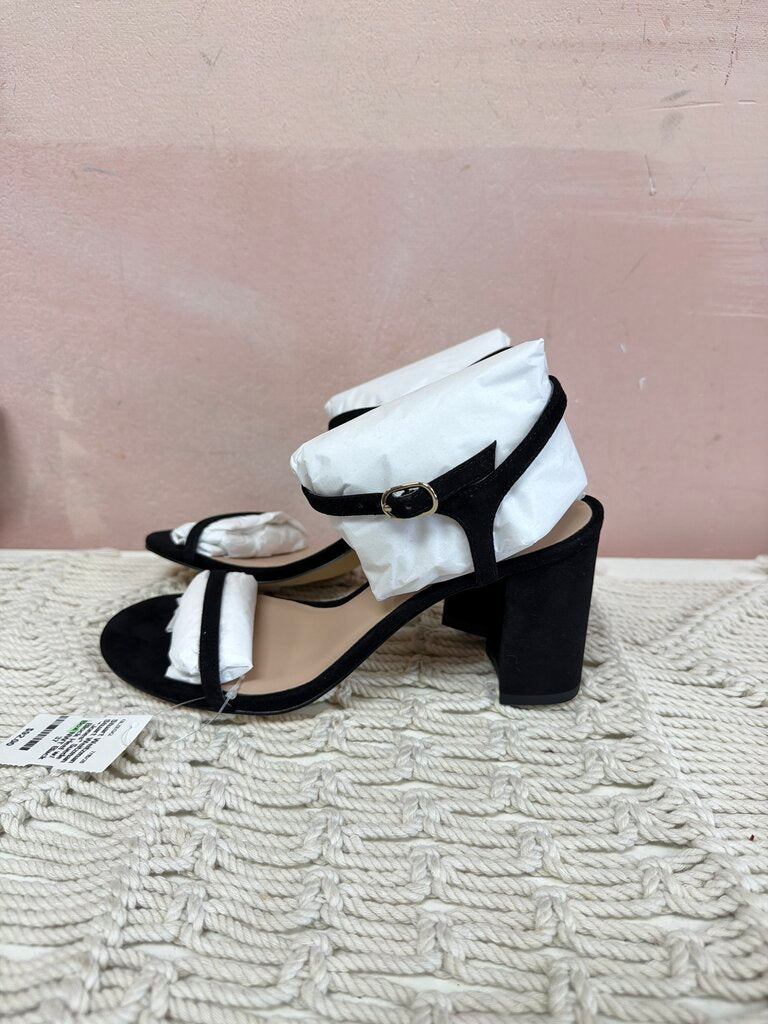 Stuart Weitzman "Jones" Suede Block Heel w/ Box NWT