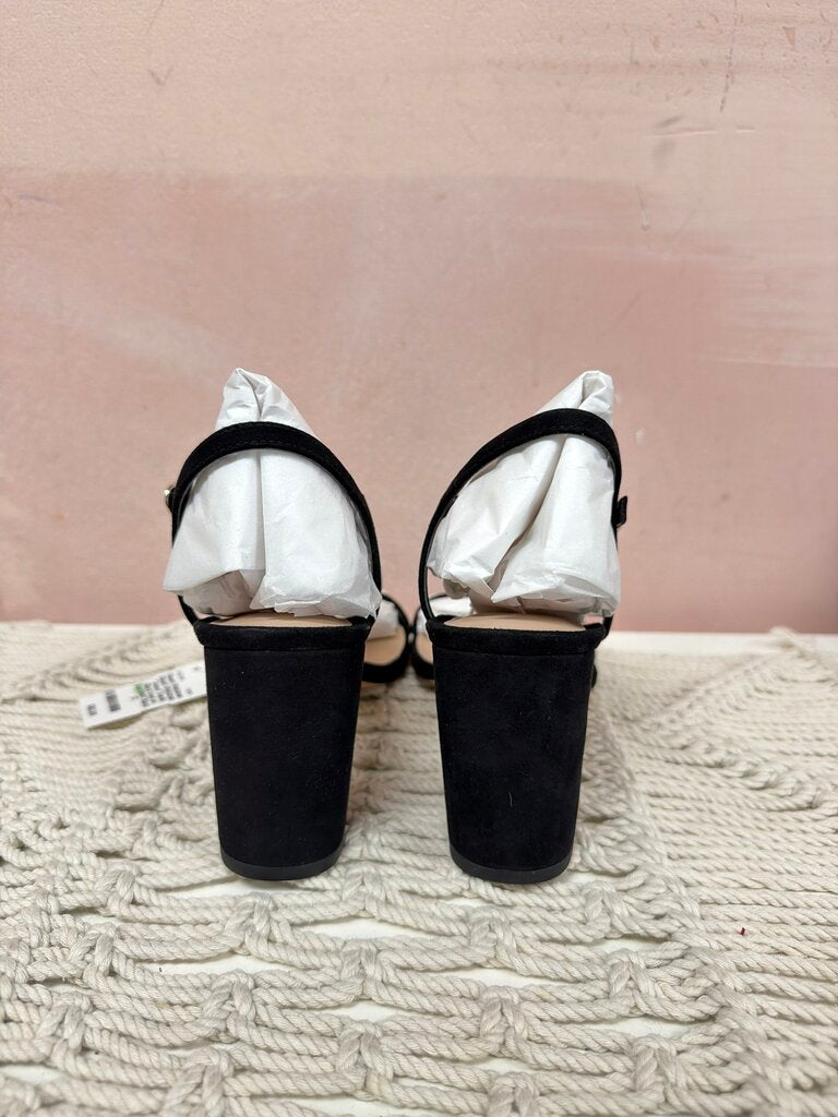 Stuart Weitzman "Jones" Suede Block Heel w/ Box NWT