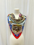 Hermes "Faune Et Flore Du Texas" Silk Scarf by Kermit Oliver w/ Box (Collectors Item)