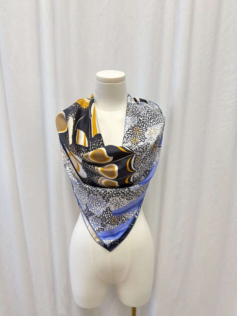 Hermes "L'Espirit De La Foret" Silk Scarf by Alice Shirley Spring/Summer '19