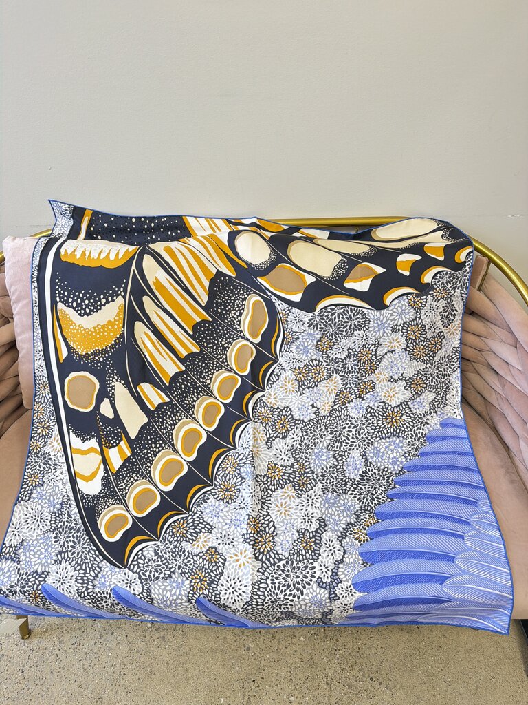 Hermes "L'Espirit De La Foret" Silk Scarf by Alice Shirley Spring/Summer '19