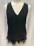 Trouve Feather Trim Tank