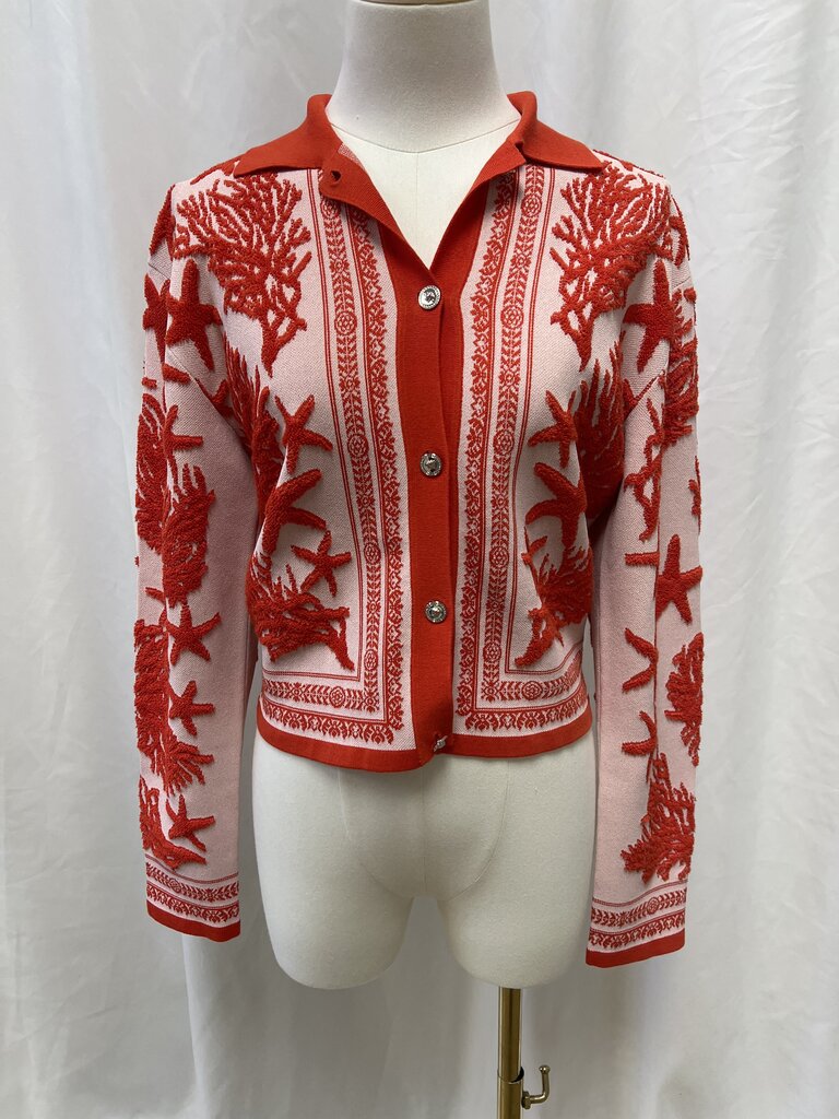 Versace Barocco Sea Cardigan