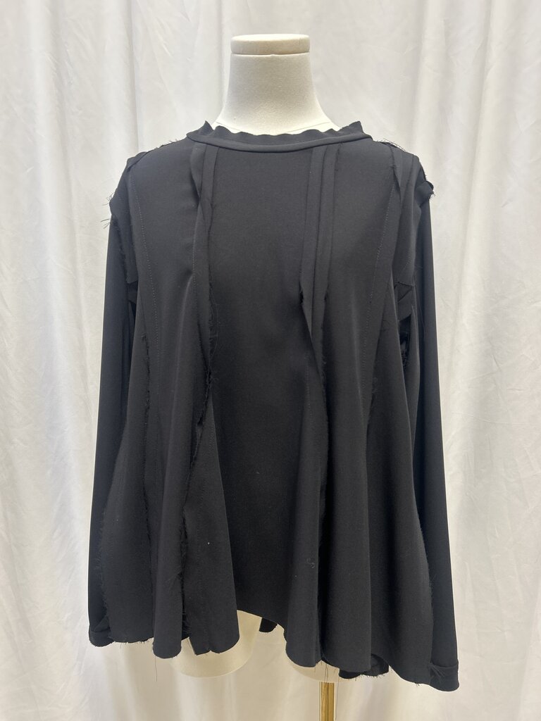 Dress To Kill Distressed Seam Top