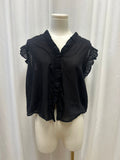 Elan Ruffle Sleeve Blouse