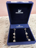 Swarovski Dangle Crystal Earring w/ Box