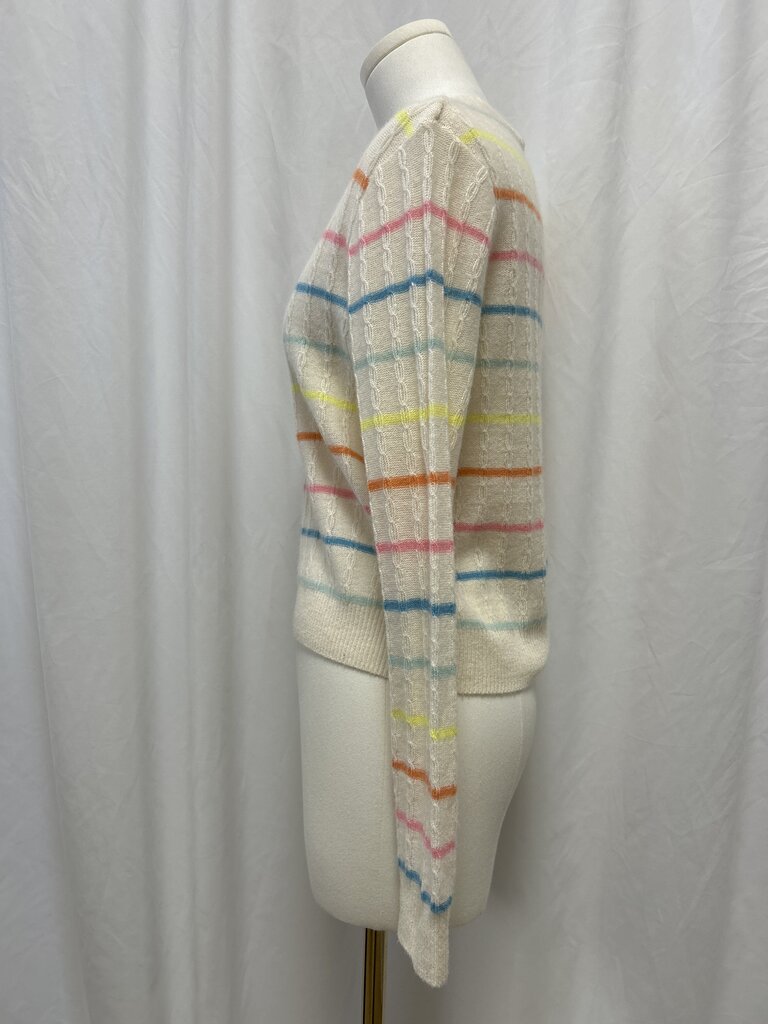 27 Miles Striped Cashmere Sweater