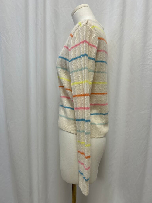 27 Miles Striped Cashmere Sweater