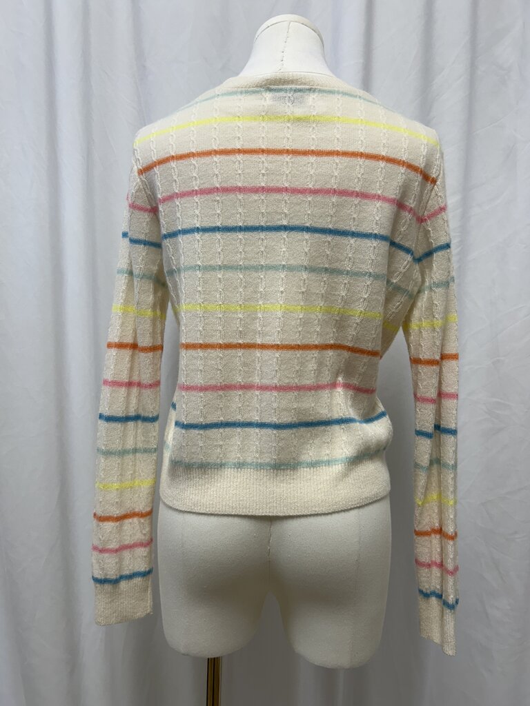 27 Miles Striped Cashmere Sweater