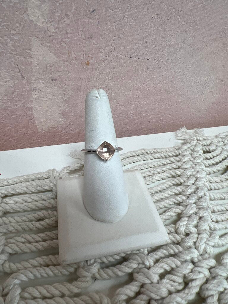 Swarovski Crystal Princess Cut Ring