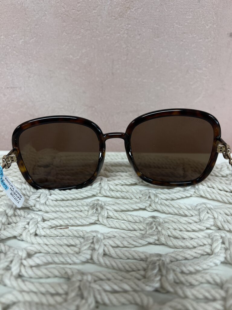 Gucci Tortoise Shell Oversized Horsebit Sunglasses w/ Box and Dustbag