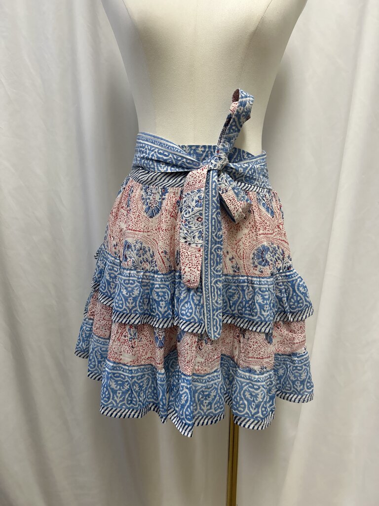 Alicia Bell Floral Print Layered Skirt
