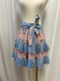Alicia Bell Floral Print Layered Skirt