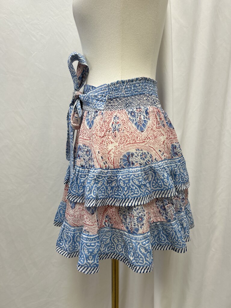 Alicia Bell Floral Print Layered Skirt