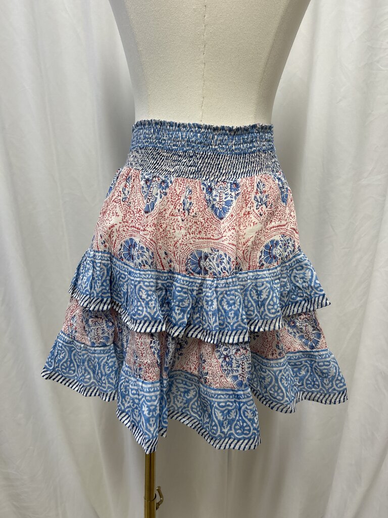 Alicia Bell Floral Print Layered Skirt