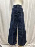 Maeve Wide Leg Top Stitch Pant