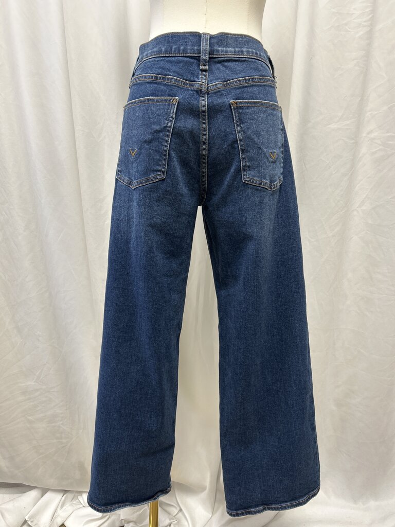 Hudson Wide Leg Medium Wash Jean