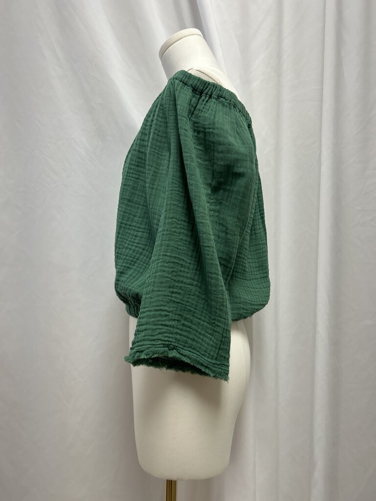 Michael Stars Gauze Of The Shoulder Top