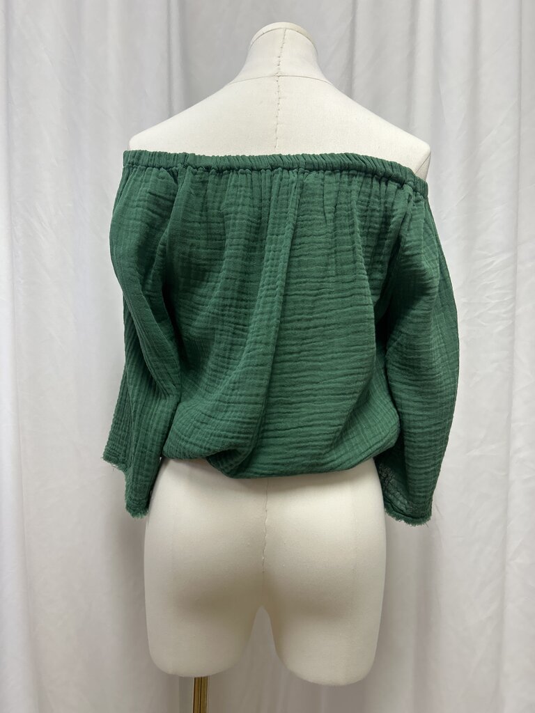 Michael Stars Gauze Of The Shoulder Top