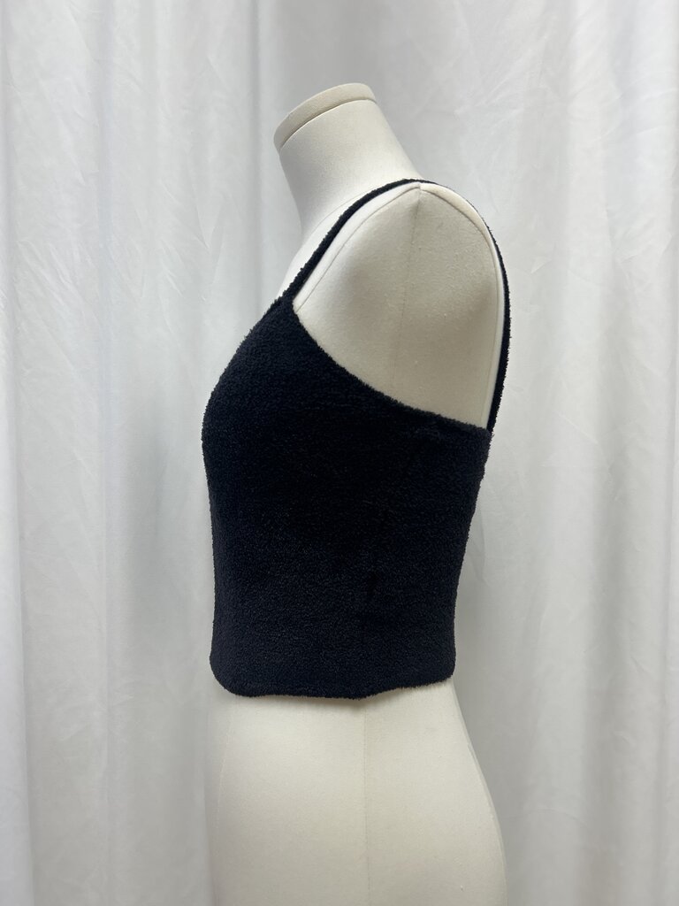 Alice + Olivia Fuzzy Cropped Tank