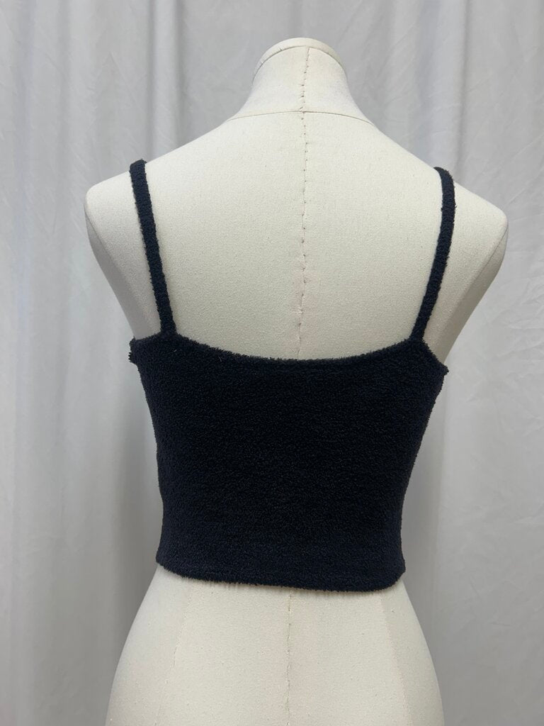 Alice + Olivia Fuzzy Cropped Tank