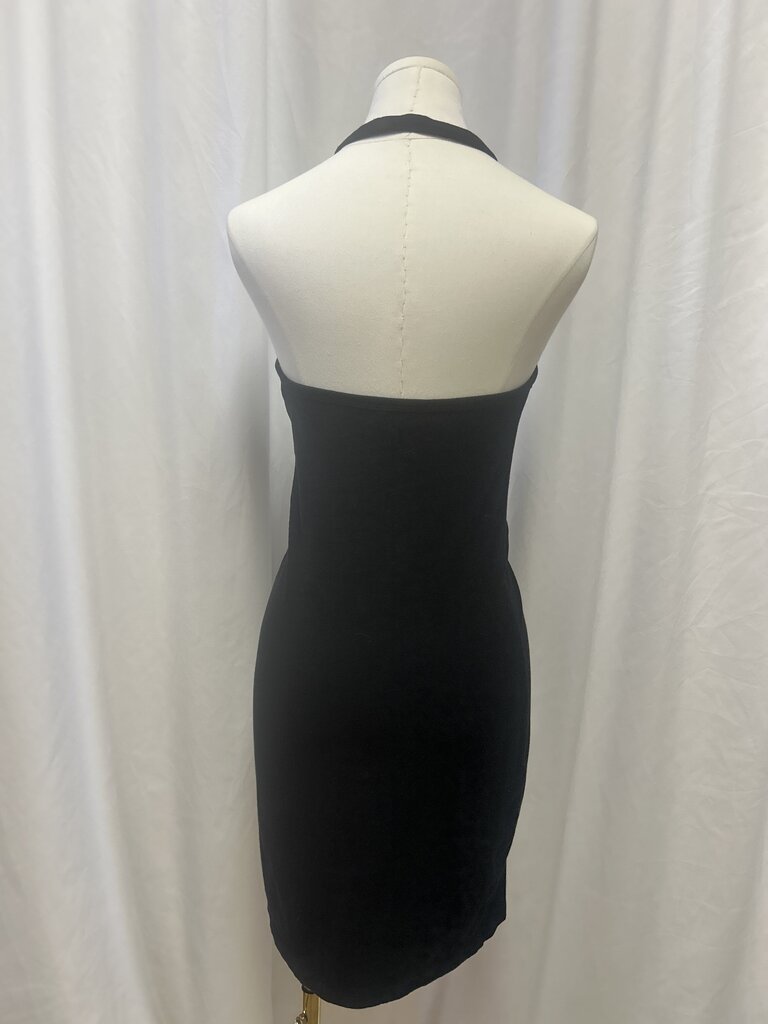 Alexander Wang Cotton Front Knot Halter Dress