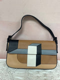 Fendi Medium Geometric Color Block Baguette