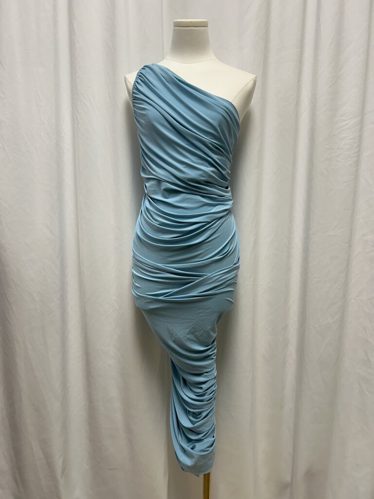 Norma Kamali Rouched One Shoulder Dress