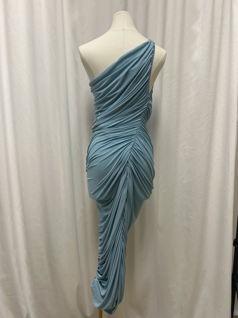 Norma Kamali Rouched One Shoulder Dress