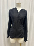 Nili Lotan Quarter Button Blouse