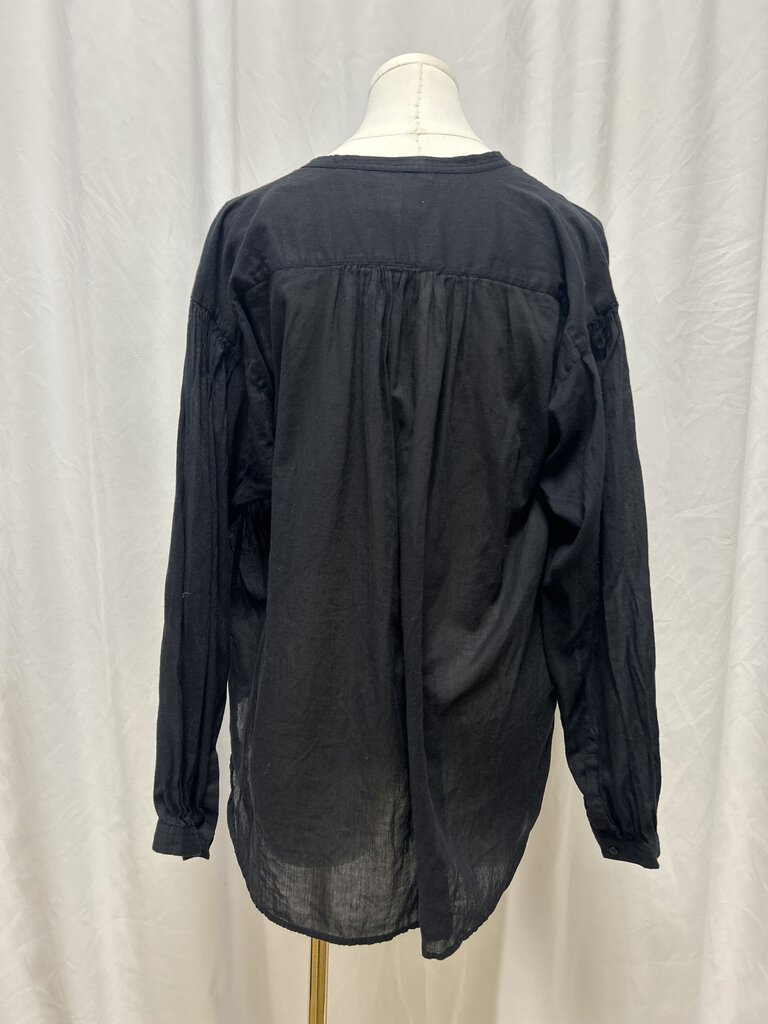 Nili Lotan Quarter Button Blouse