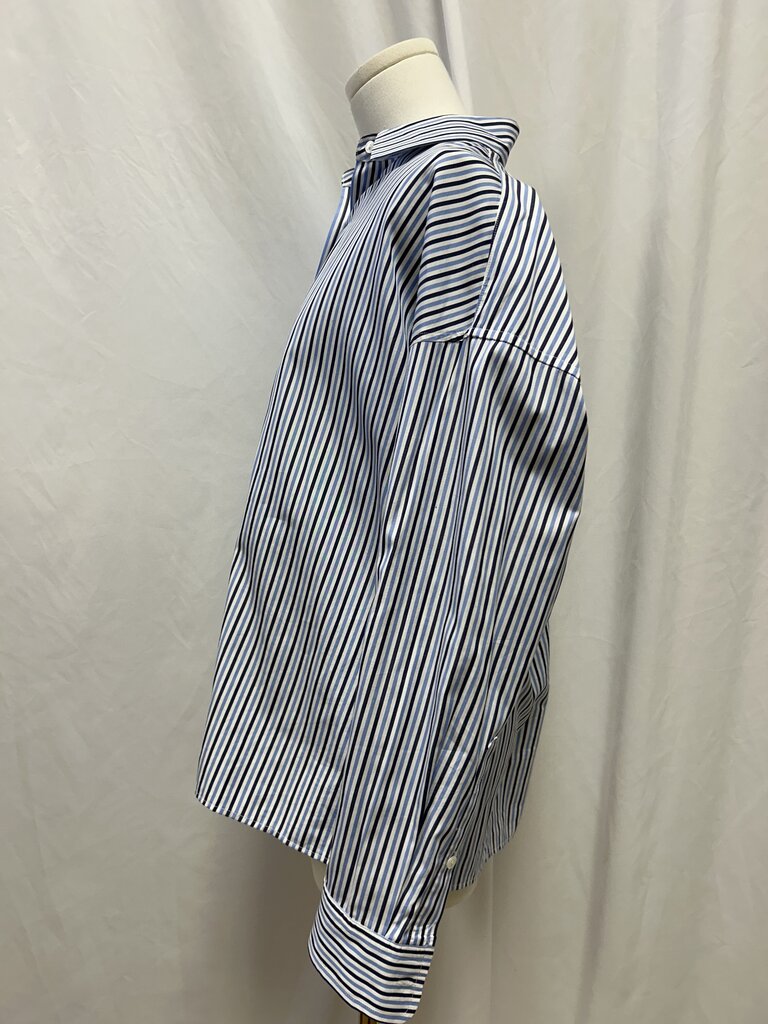 Nili Lotan Pinstripes Button Up