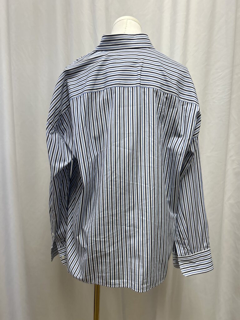 Nili Lotan Pinstripes Button Up