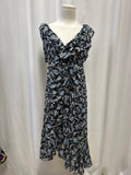 Veronica Beard Amal Floral Silk Dress