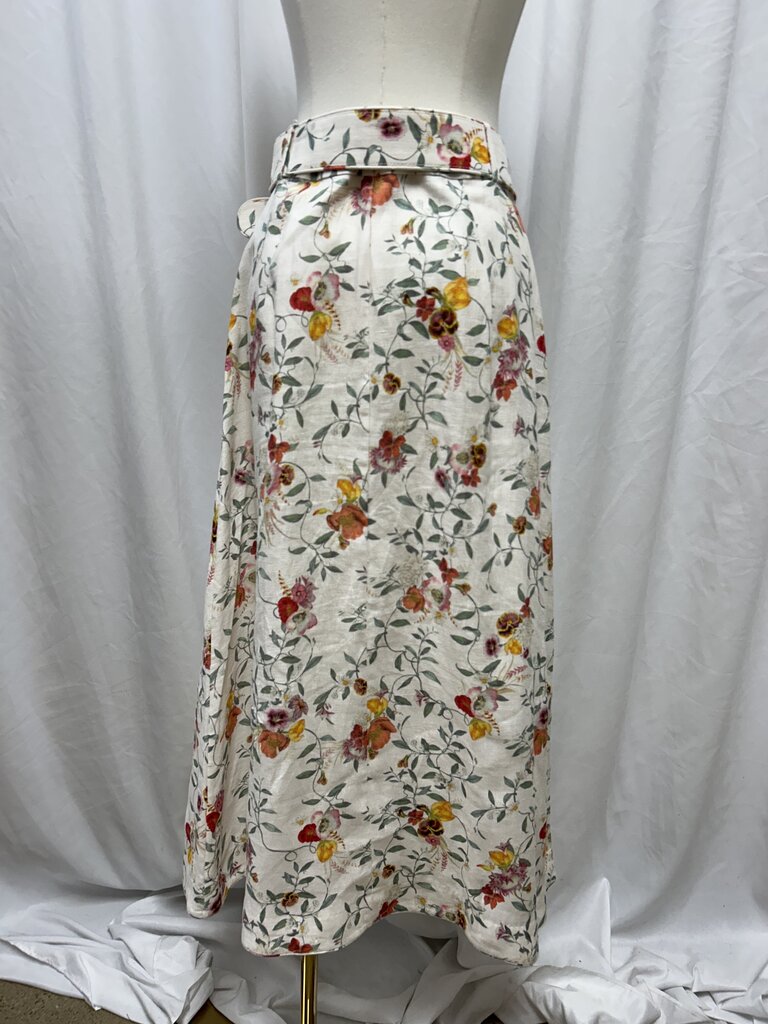 Zimmermann Belted Linen Maxi Skirt