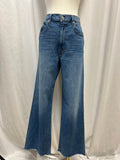 SLVRLAKE Medium Wash Wide Leg Jeans