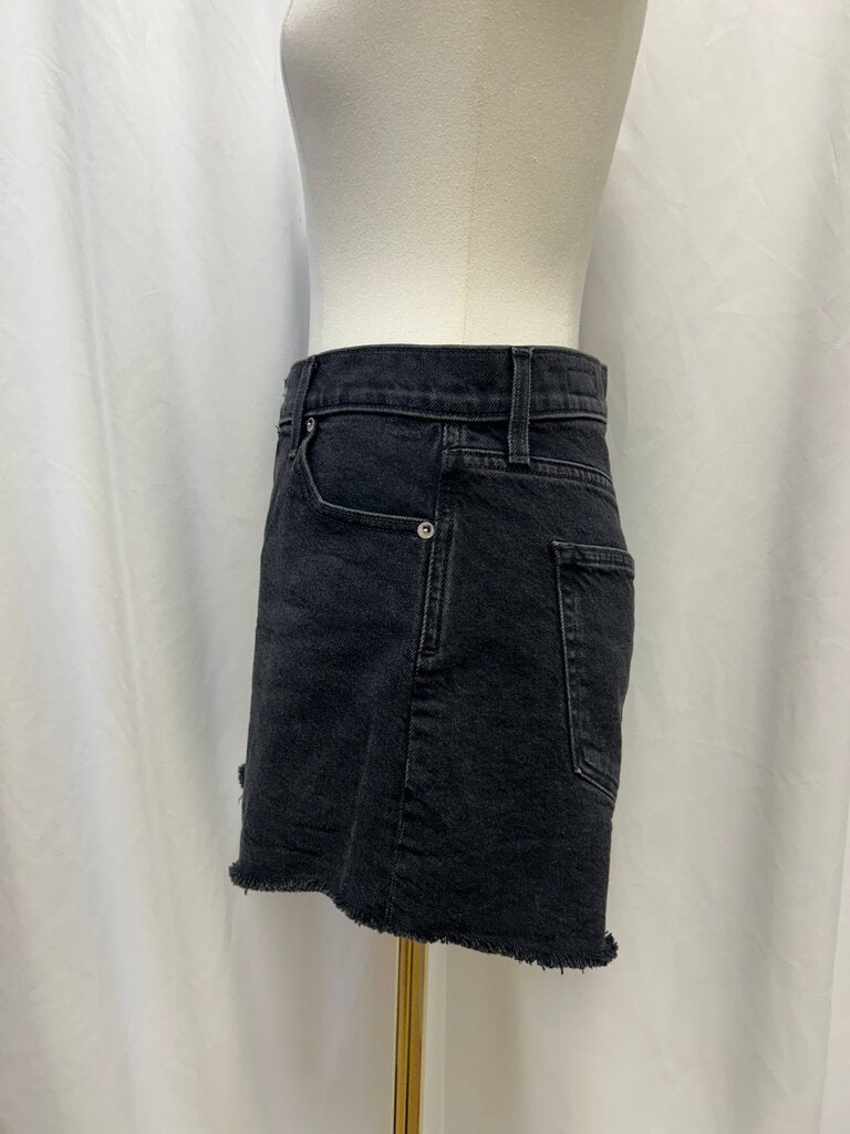 AYR Distressed Hem Jean Short